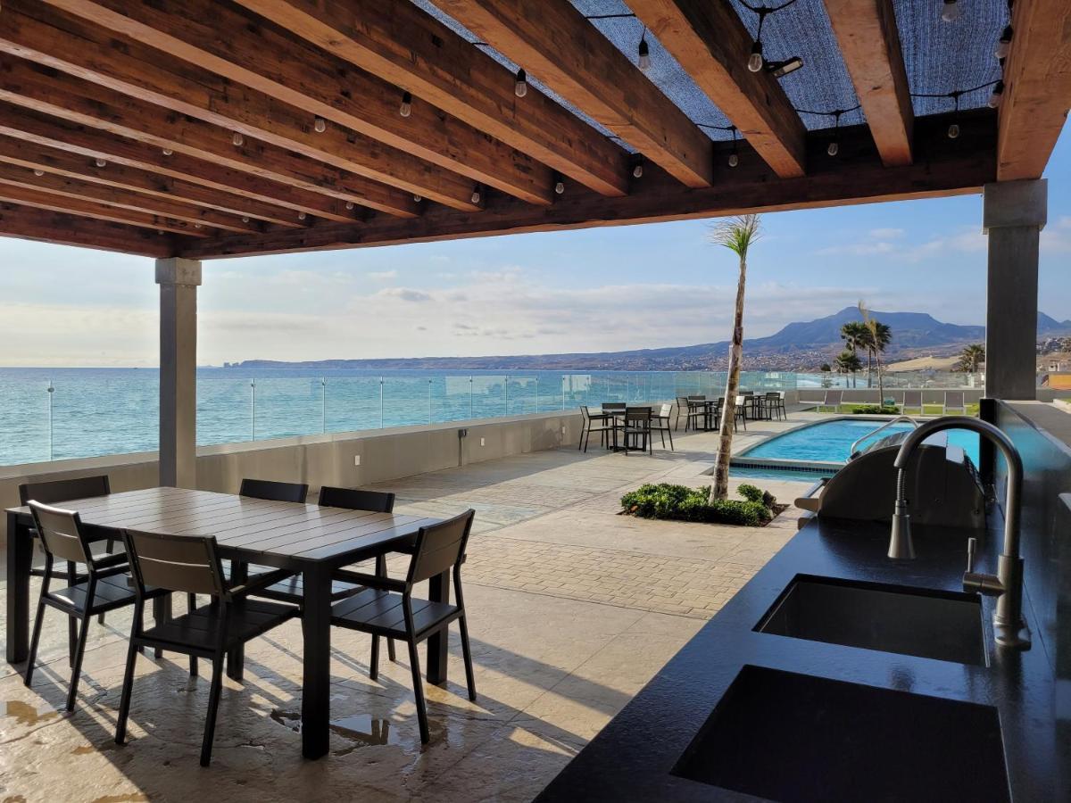 Seafront Condo Pool And Jacuzzi Rosarito Esterno foto